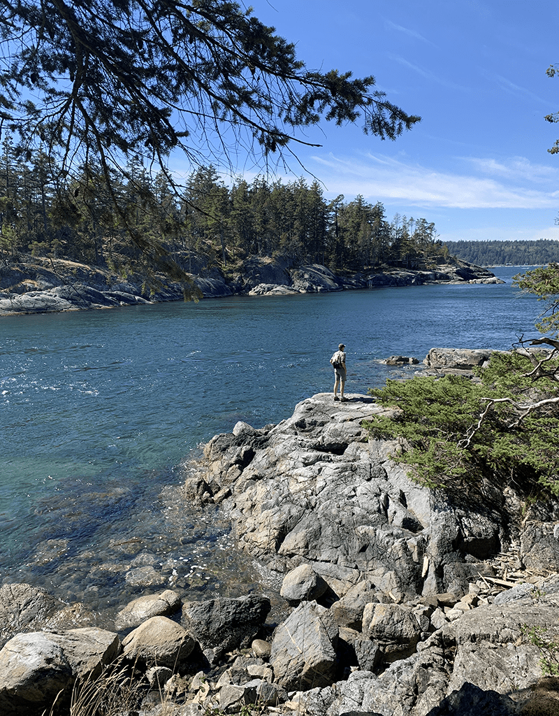 Smuggler Cove Marine Provincial Park in Halfmoon Bay